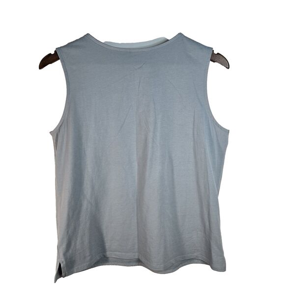 J Jill Supersoft Notch-Neck Tank Womens Medium - Picture 6 of 6